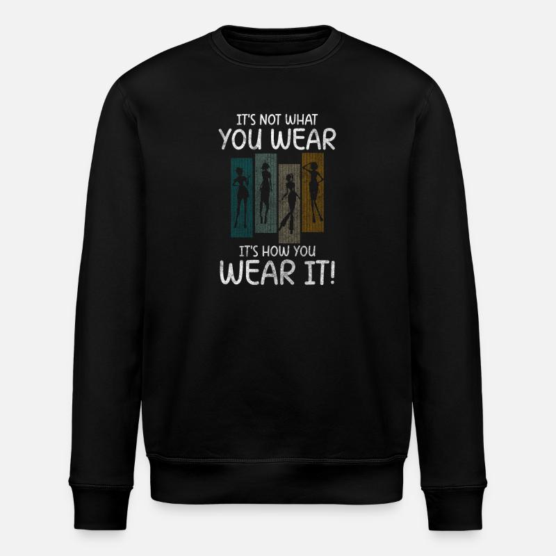 Modeliebhaber Style Neu Modisch - Stanley/Stella Unisex Bio-Sweatshirt ROLLER - Schwarz
