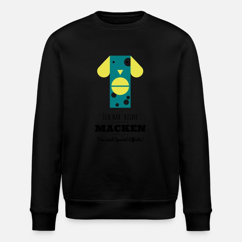 Tommy-hat-keine-Macken - Stanley/Stella Unisex Bio-Sweatshirt ROLLER - Schwarz