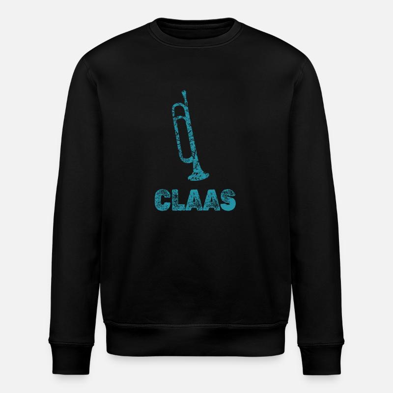 Claas - Sweat bio ROLLER Stanley/Stella Unisexe - noir