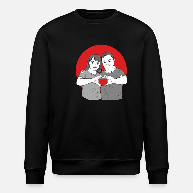 L’amour est l’amour - Sweat bio ROLLER Stanley/Stella Unisexe - noir