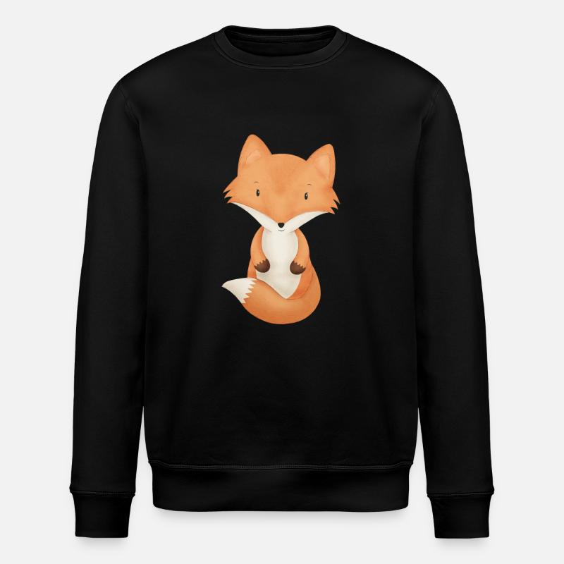 Fuchs - Stanley/Stella Unisex Bio-Sweatshirt ROLLER - Schwarz
