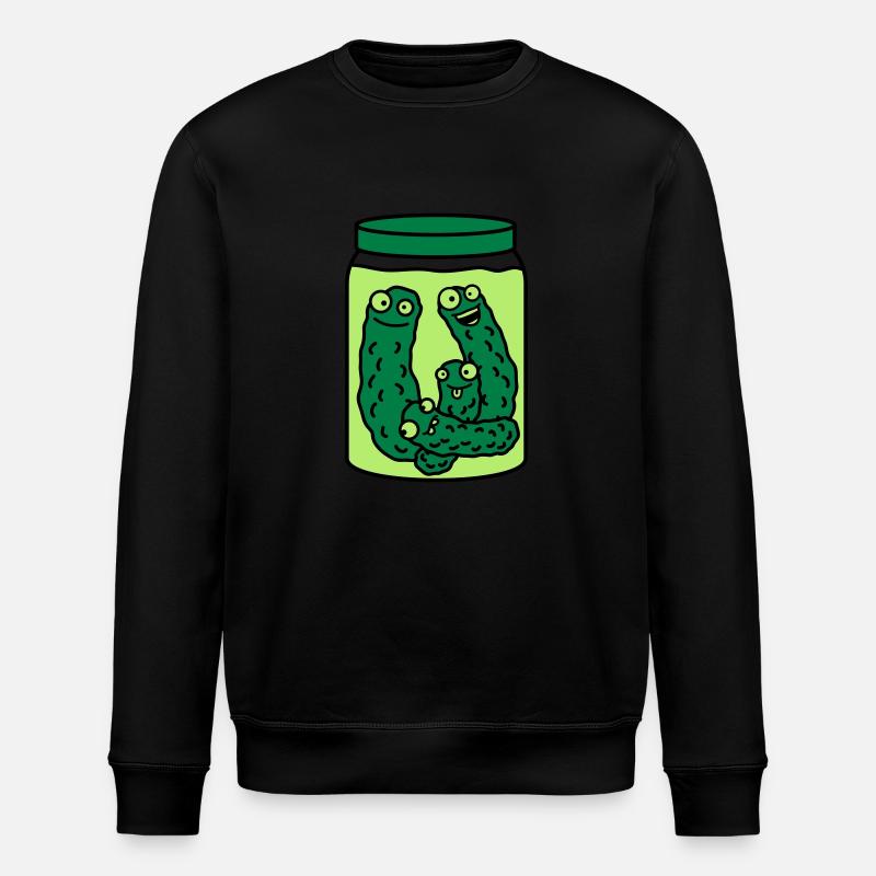 Funny Cucumber Preserving Jar - Sweat bio ROLLER Stanley/Stella Unisexe - noir