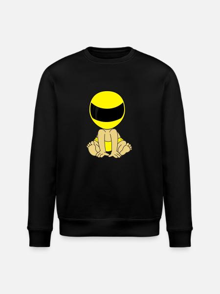 Biker Baby - Stanley/Stella Unisex Bio-Sweatshirt ROLLER - Schwarz