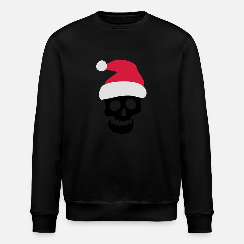 Weihnachten - Stanley/Stella Unisex Bio-Sweatshirt ROLLER - Schwarz