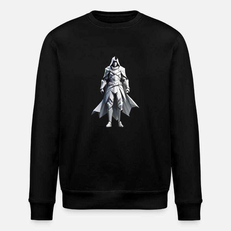 Assassin - Low Poly Videogame Design - Stanley/Stella Unisex Bio-Sweatshirt ROLLER - Schwarz