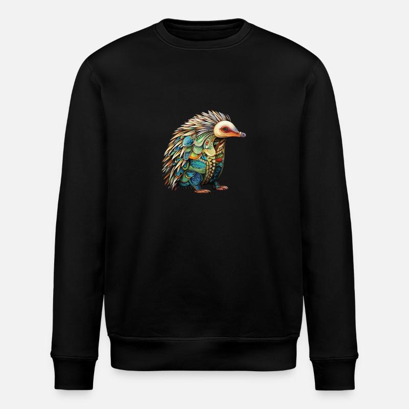 Australia - Echidna - Stanley/Stella ROLLER Unisex Organic Sweatshirt - black