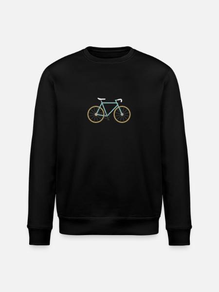 Road / Single Speed Bike / - Stanley/Stella ROLLER Unisex Organic Sweatshirt - black