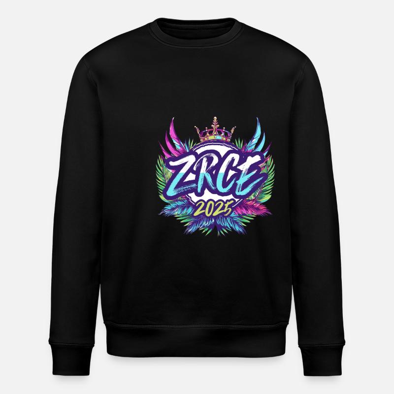 Zrce 2025 Bunt - Stanley/Stella Unisex Bio-Sweatshirt ROLLER - Schwarz