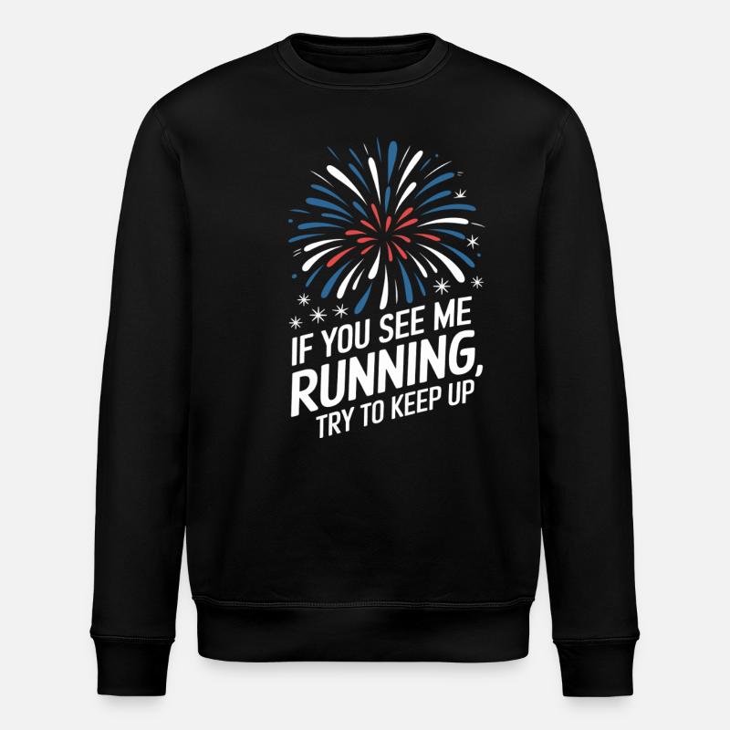 Pyrotechnics Fireworks Pyrotechnics - Stanley/Stella ROLLER Unisex Organic Sweatshirt - black