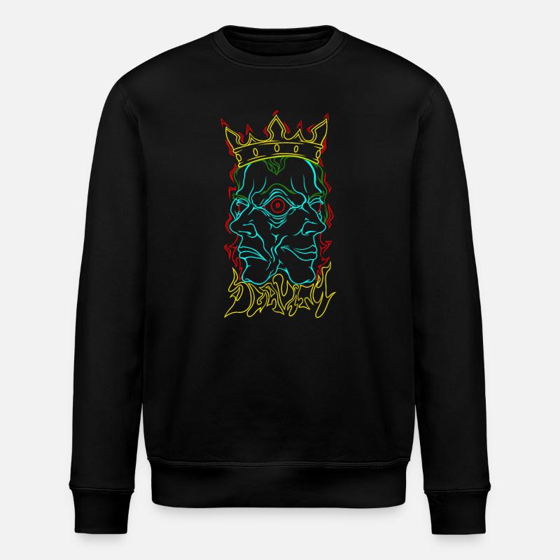 Dualismus VI - Stanley/Stella Unisex Bio-Sweatshirt ROLLER - Schwarz