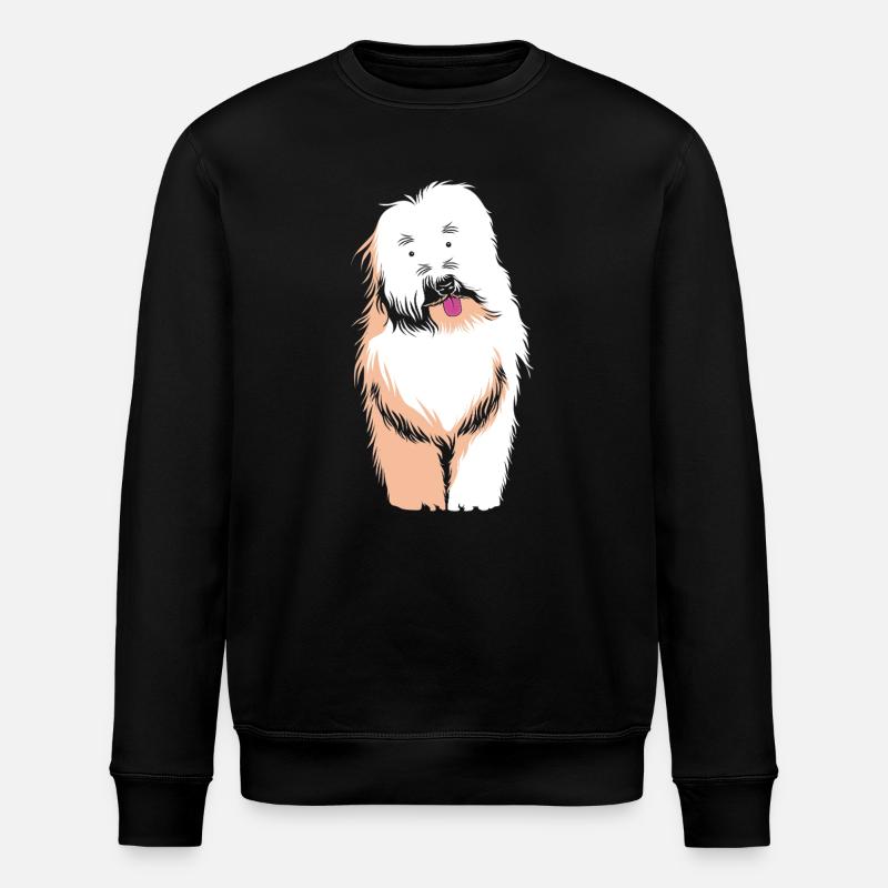 Berger anglais - Sweat bio ROLLER Stanley/Stella Unisexe - noir