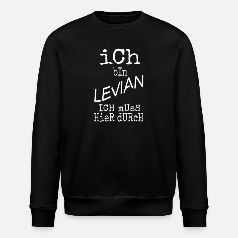 Lévian Lévian - Sweat bio ROLLER Stanley/Stella Unisexe - noir
