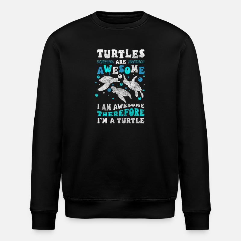 Panzer Reptilien Zoo - Stanley/Stella Unisex Bio-Sweatshirt ROLLER - Schwarz