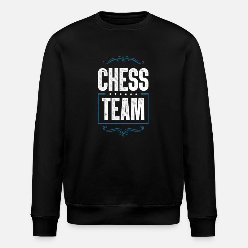 Chess Crew - Stanley/Stella ROLLER Unisex Organic Sweatshirt - black