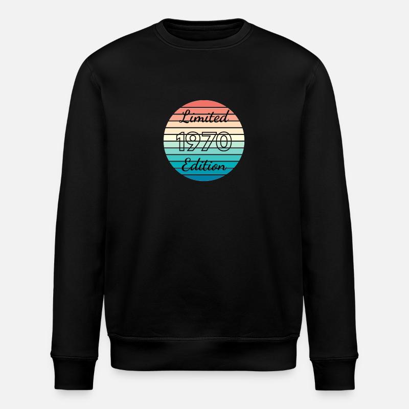 Limited edition 1970 - Sweat bio ROLLER Stanley/Stella Unisexe - noir