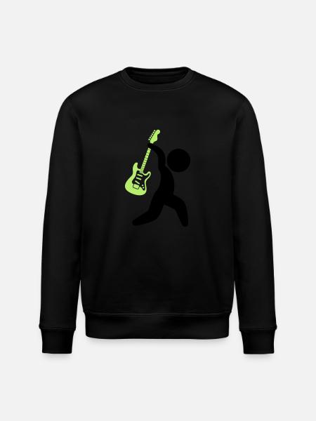 Rockstar (2c)++2013 - Stanley/Stella ROLLER Unisex Organic Sweatshirt - black