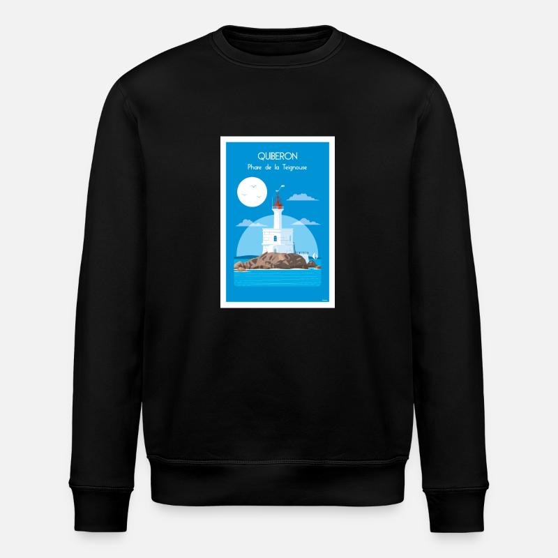 PHARE DE LA TEIGNOUSE - Sweat bio ROLLER Stanley/Stella Unisexe - noir