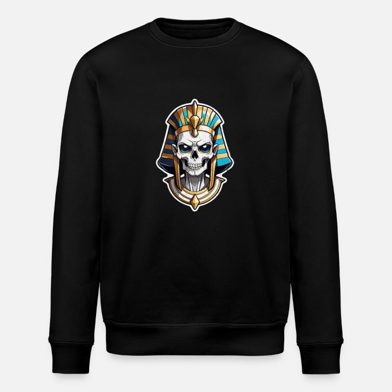 pharaon- momie - egypte - Sweat bio ROLLER Stanley/Stella Unisexe - noir