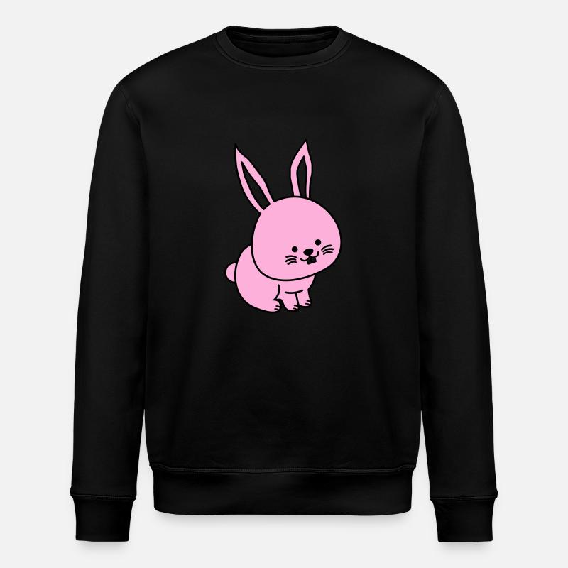 hase - Stanley/Stella Unisex Bio-Sweatshirt ROLLER - Schwarz