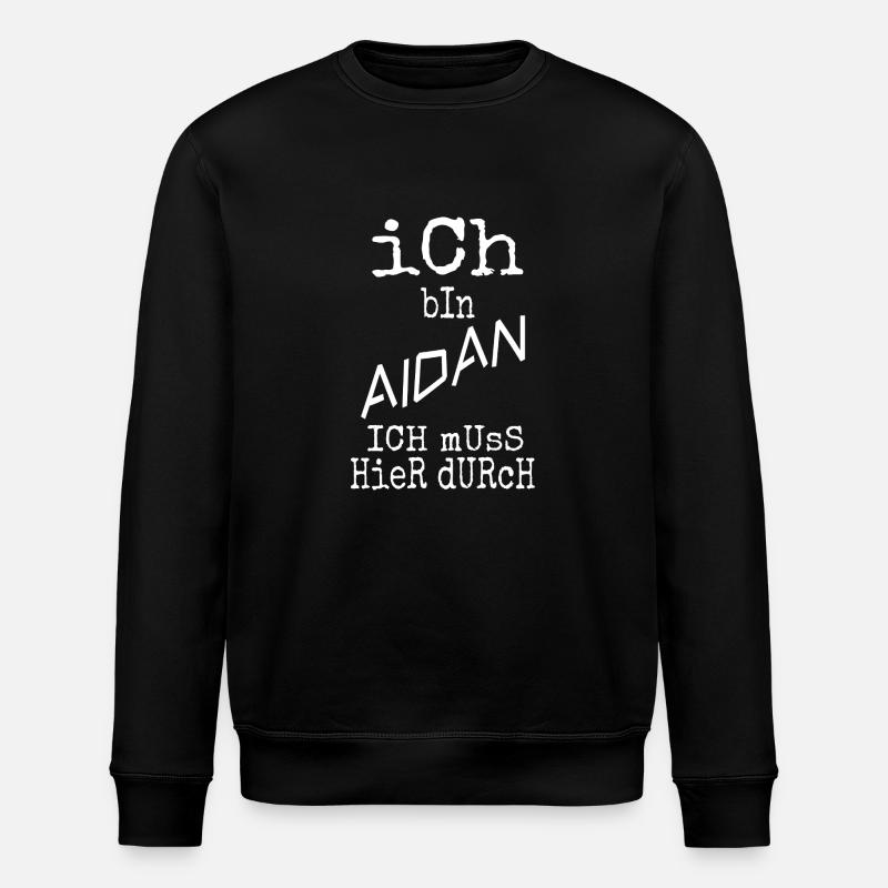 Aidan Aidan - Stanley/Stella Unisex Bio-Sweatshirt ROLLER - Schwarz