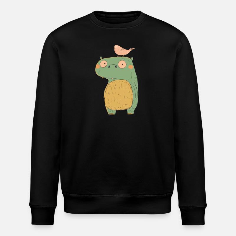 Petit monstre | © M2-D2 - Sweat bio ROLLER Stanley/Stella Unisexe - noir