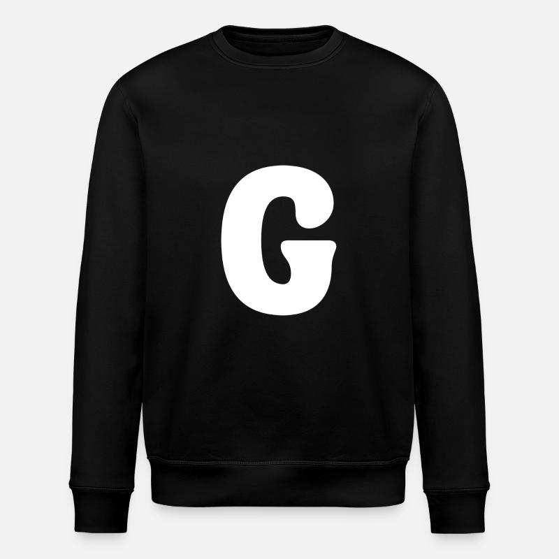G - Stanley/Stella ROLLER Unisex Organic Sweatshirt - black