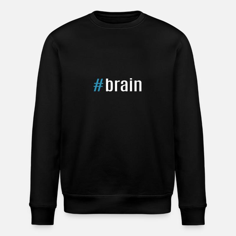 Brain - Sweat bio ROLLER Stanley/Stella Unisexe - noir