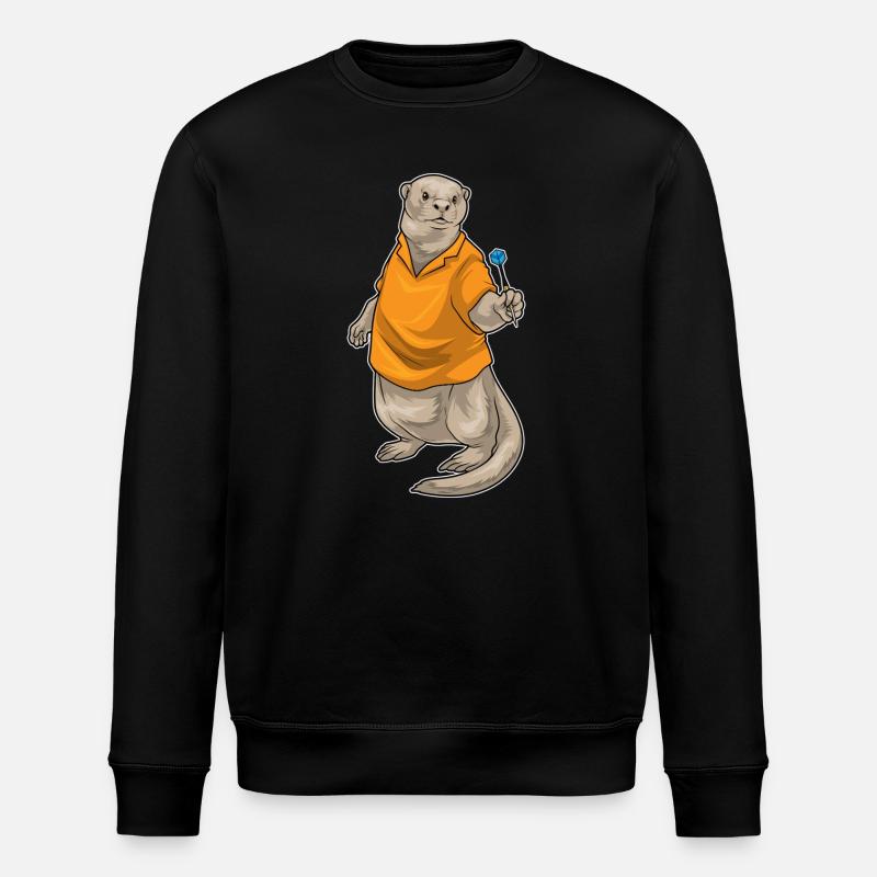 Loutre Dart Dartpfeil - Sweat bio ROLLER Stanley/Stella Unisexe - noir