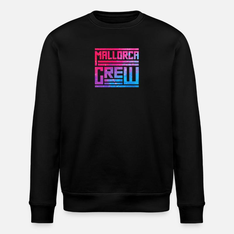 Équipage à Majorque - Sweat bio ROLLER Stanley/Stella Unisexe - noir
