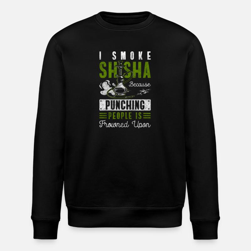 Chicha Delight Pipe Orientale - Sweat bio ROLLER Stanley/Stella Unisexe - noir