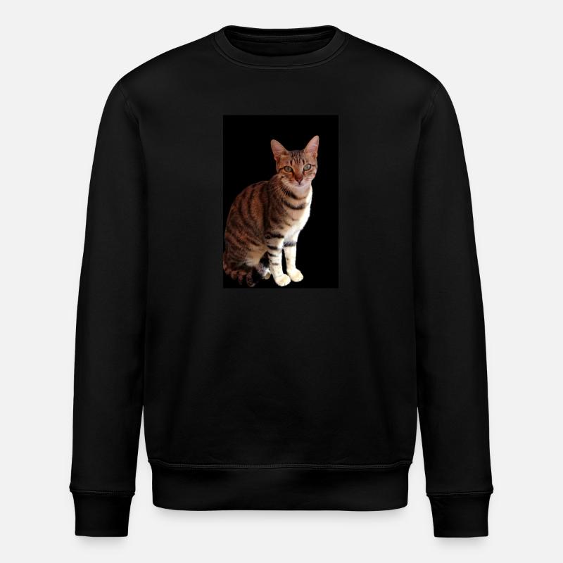 Chat chat chaton doux - Sweat bio ROLLER Stanley/Stella Unisexe - noir