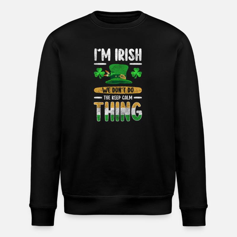 Pub Holiday Ready Voyage Vert - Sweat bio ROLLER Stanley/Stella Unisexe - noir