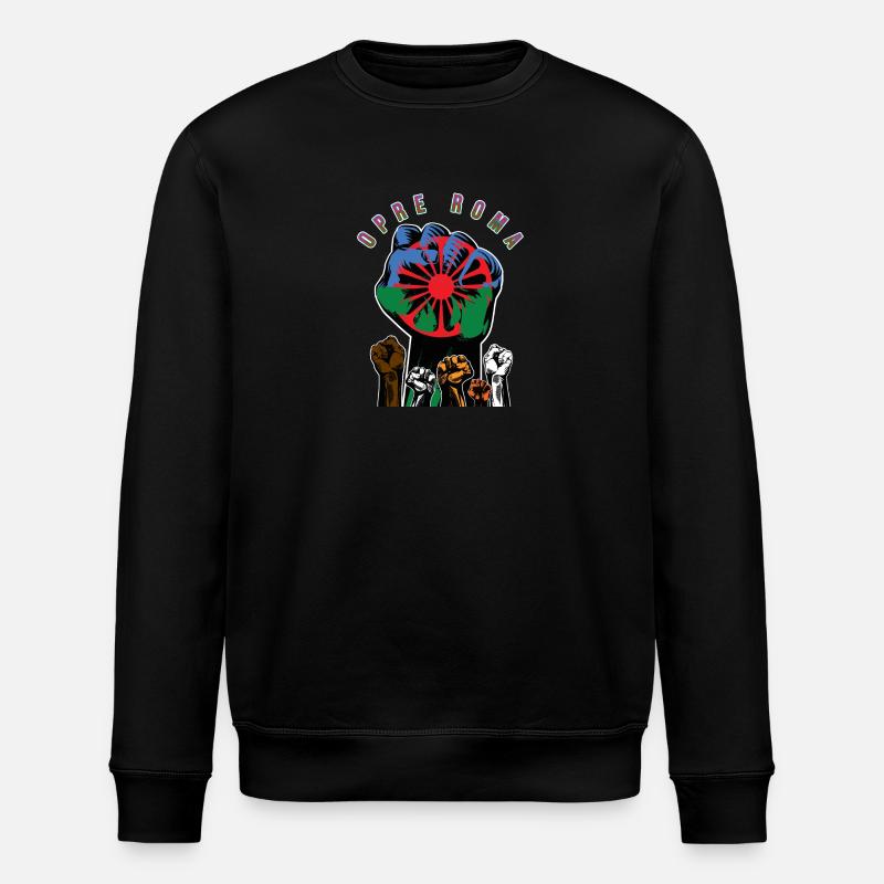 ROMA REVOLUTION OPRE ROMA - Stanley/Stella Unisex Bio-Sweatshirt ROLLER - Schwarz