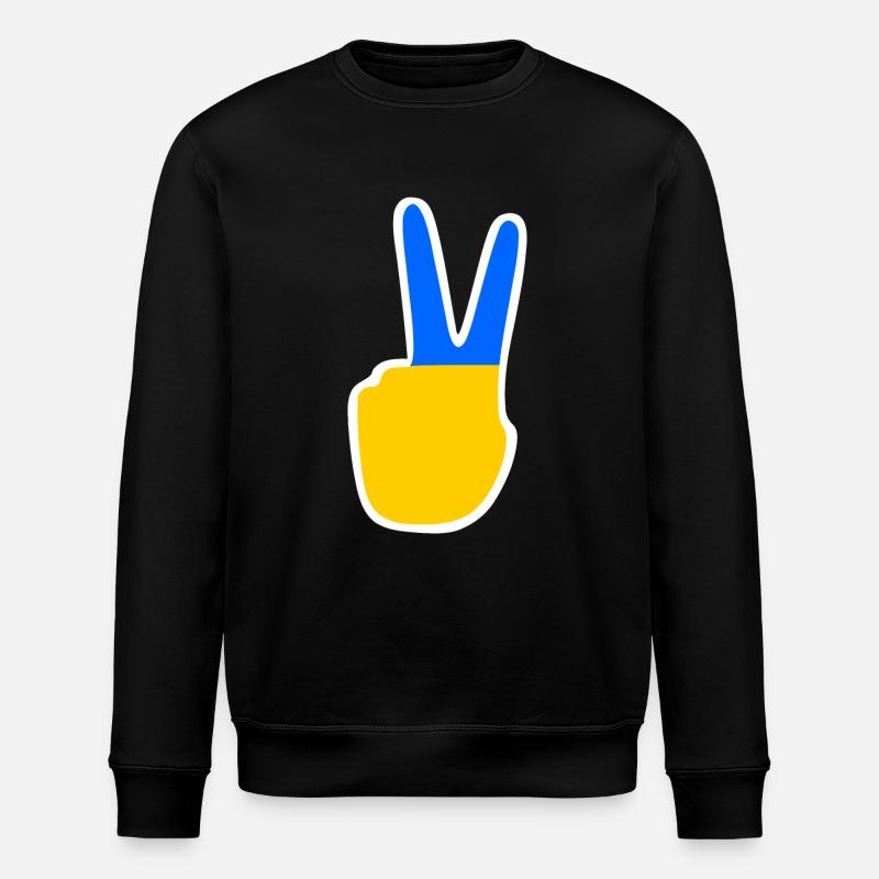 ukraine - Stanley/Stella Unisex Bio-Sweatshirt ROLLER - Schwarz