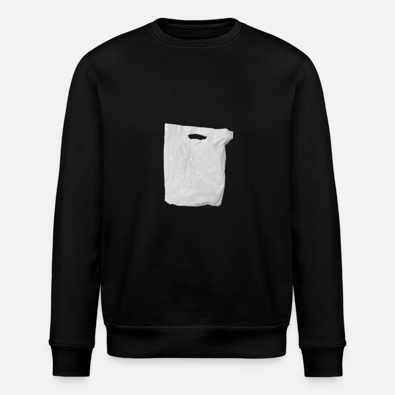 weisse Tüte - Stanley/Stella Unisex Bio-Sweatshirt ROLLER - Schwarz