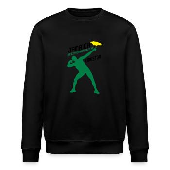 jamaica recordman kingston usain bolt - Sweat bio ROLLER Stanley/Stella Unisexe - noir - Devant - Nik (191cm)