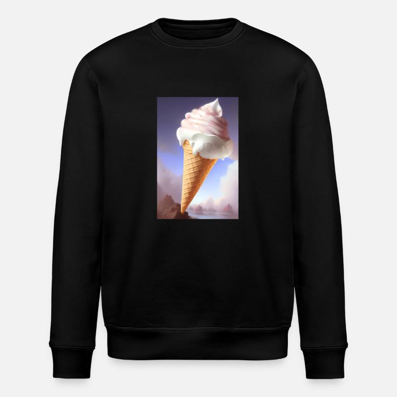 Glace - Sweat bio ROLLER Stanley/Stella Unisexe - noir