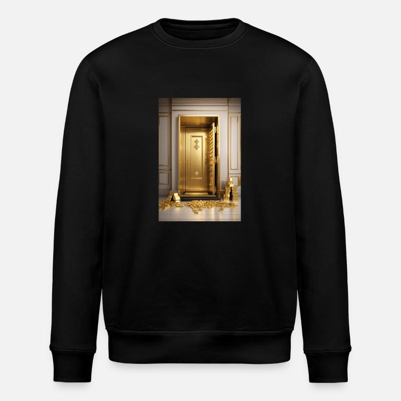 Voûte d’or - Sweat bio ROLLER Stanley/Stella Unisexe - noir