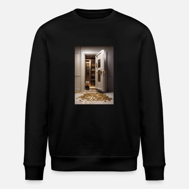 Voûte d’or - Sweat bio ROLLER Stanley/Stella Unisexe - noir