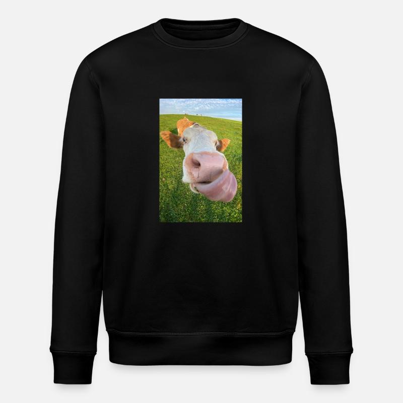 Kuuuuhhhl - Stanley/Stella Unisex Bio-Sweatshirt ROLLER - Schwarz