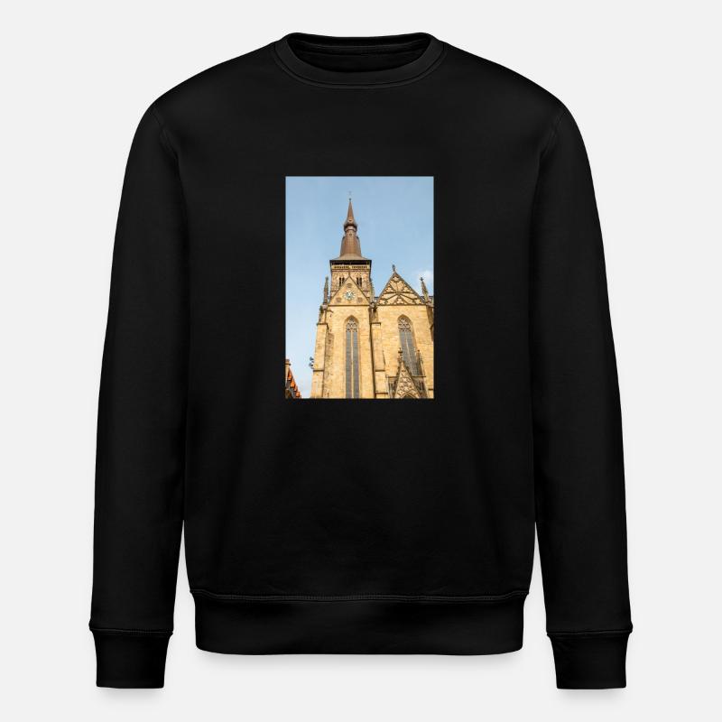 Marienkirche Osnabrück - Stanley/Stella Unisex Bio-Sweatshirt ROLLER - Schwarz