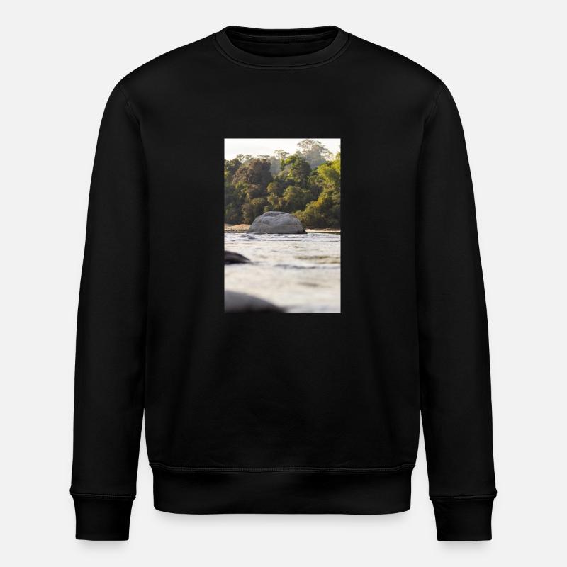 le rocher - Sweat bio ROLLER Stanley/Stella Unisexe - noir