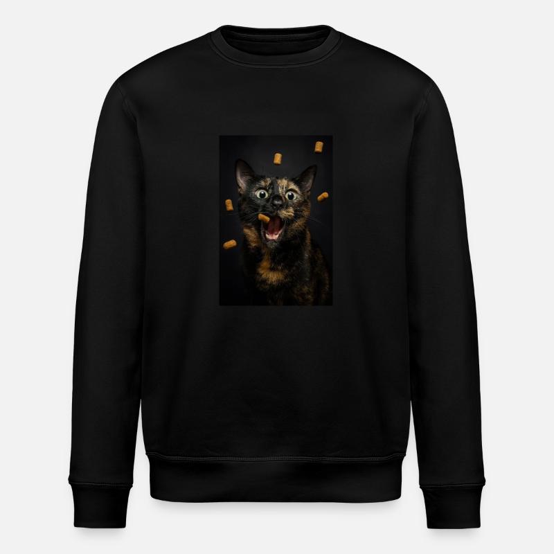 Treat Attack Mode: Activated! - Stanley/Stella ROLLER Unisex Organic Sweatshirt - black