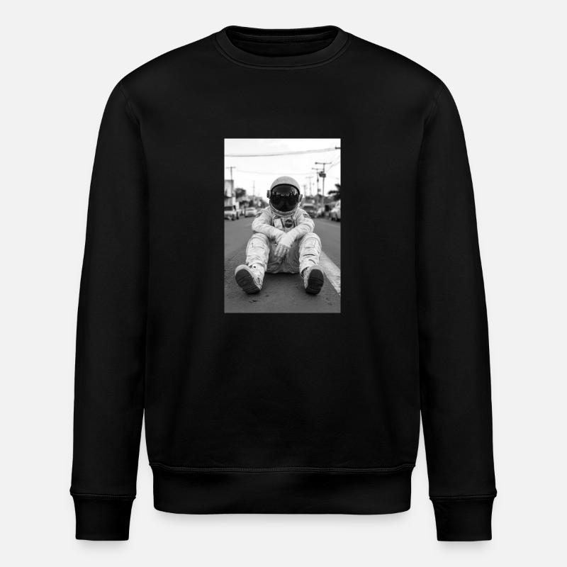Astronaute perdu sur Terre - Sweat bio ROLLER Stanley/Stella Unisexe - noir