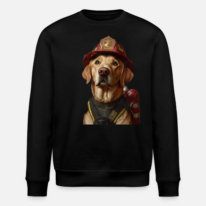Labrador Retriever - Stanley/Stella Unisex Bio-Sweatshirt ROLLER - Schwarz