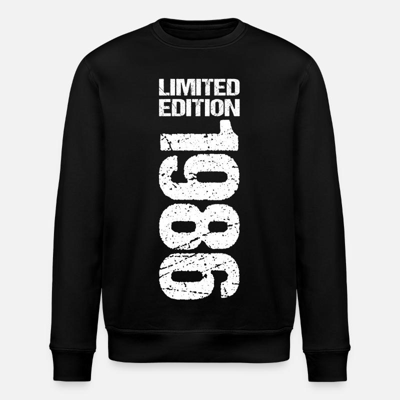 Édition limitée 1986 40e anniversaire - Sweat bio ROLLER Stanley/Stella Unisexe - noir