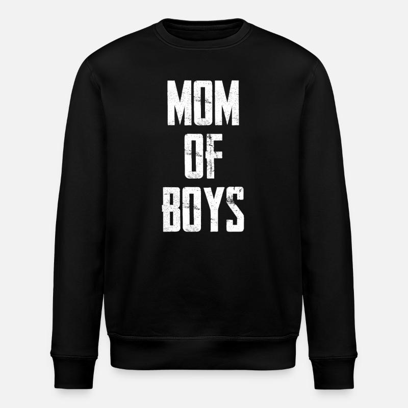 Maman de garçons - Sweat bio ROLLER Stanley/Stella Unisexe - noir
