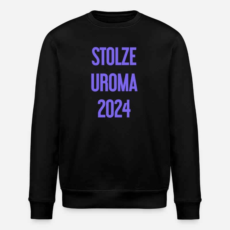 Fière arrière-grand-mère 2024 - Sweat bio ROLLER Stanley/Stella Unisexe - noir