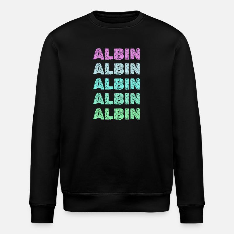Albin Albin - Stanley/Stella ROLLER Unisex Organic Sweatshirt - black