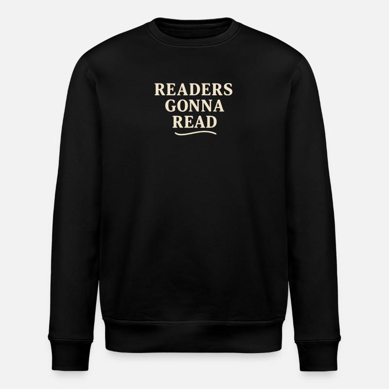 Les Lecteurs Vont Lire - Sweat bio ROLLER Stanley/Stella Unisexe - noir
